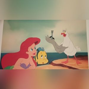 Disney Lithograph from The Little Mermaid